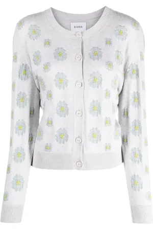 Barrie Cardigan à fleurs brodées