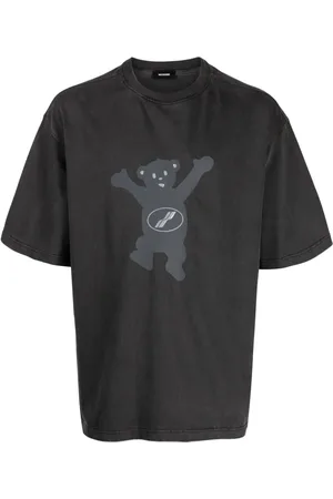 We11 Done T-shirt en coton à imprimé graphique