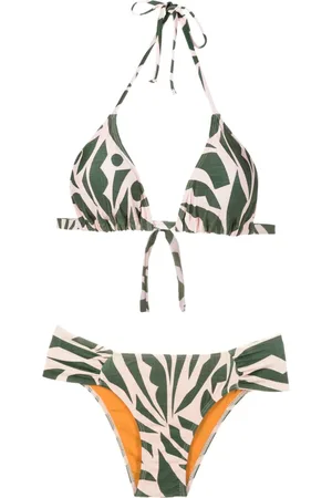 Lygia & Nanny Bikini Vicky à imprimé graphique