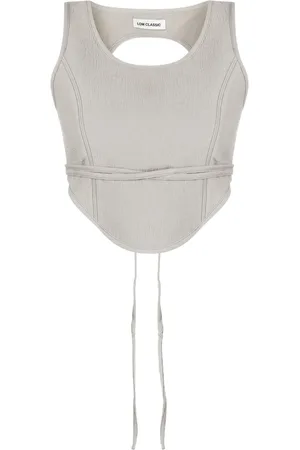 Low Classic Haut-corset à coupe crop