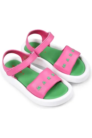 Marni Sandales à logo brodé