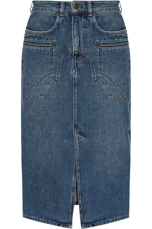 Isabel Marant Jupe Britt en jean