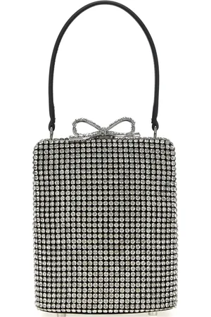 Self-Portrait Sac à main Crystal Fishnet