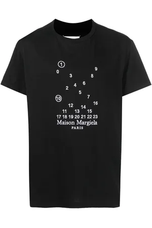 Maison Margiela T-shirt à logo Numeric brodé