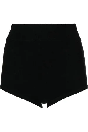 Cashmere In Love Short Felix en maille à patch logo