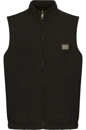 Dolce & Gabbana Gilet réversible à plaque logo