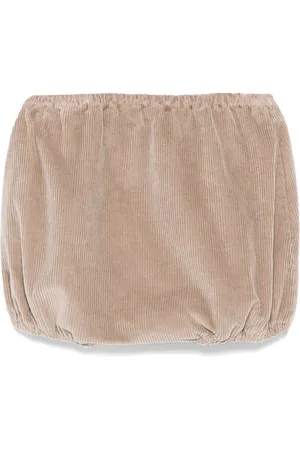 Mariella Ferrari Short bloomer en velours côtelé