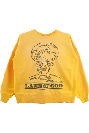 SAINT MXXXXXX Sweat en coton à slogan imprimé