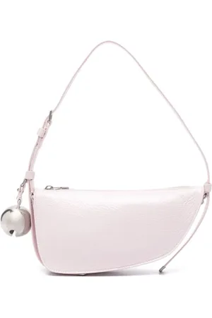 Burberry Mini sac porté épaule Shield en cuir