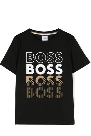 HUGO BOSS T-shirt en coton à logo imprimé
