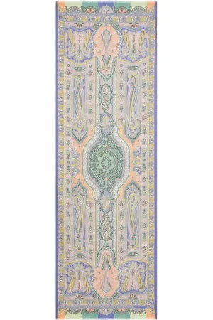 Etro Foulard à fleurs imprimées
