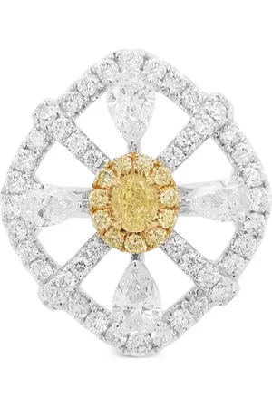 HYT Jewelry Bague en or blanc 18ct à diamants
