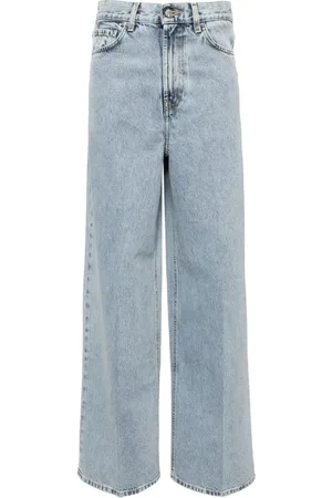 Totême Jean ample à taille haute