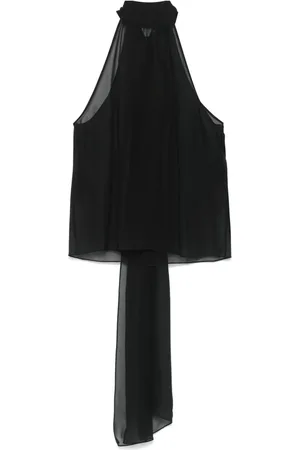 Tom Ford Blouse en soie à effet de transparence