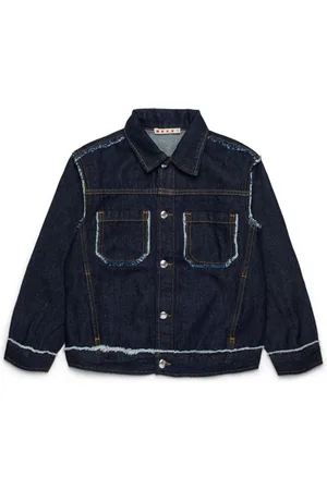 Marni Veste en jean à bords francs