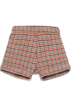 SIOLA Short à motif pied-de-poule