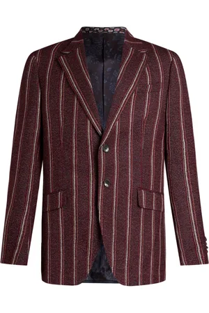 Etro Blazer en laine à rayures