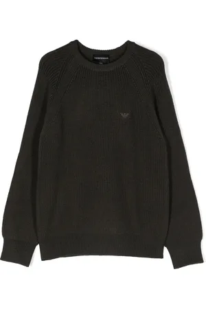 Emporio Armani Pull en maille ajourée