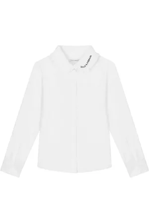 Dolce & Gabbana Chemise à logo brodé