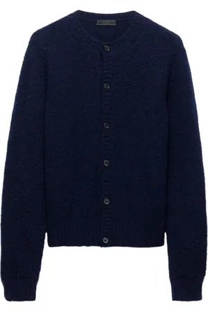 Prada Cardigan Shetland en laine