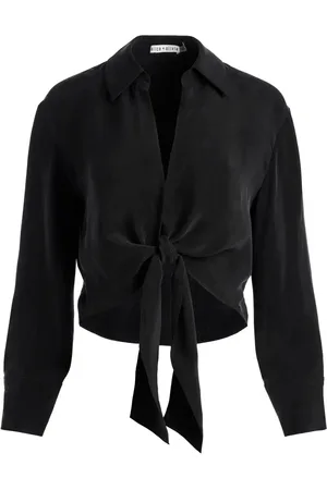 ALICE+OLIVIA Blouse Hannon à fermeture nouée