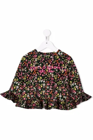 PHILOSOPHY DI LORENZO SERAFINI T-shirt à fleurs