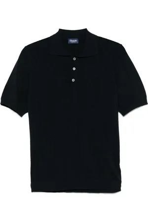 DRUMOHR Polo en maille ajourée