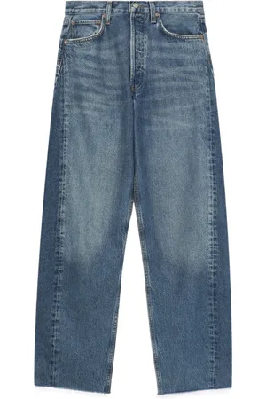 AGOLDE Jean à taille mi-haute