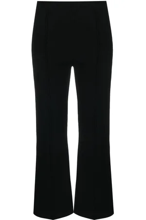 THEORY Pantalon en maille à coupe évasée