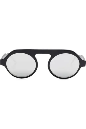Thom Browne Lunettes de soleil à monture ronde
