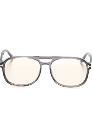 Tom Ford Lunettes de soleil tintées à monture pilote
