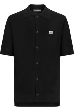 Dolce & Gabbana Chemise à plaque logo
