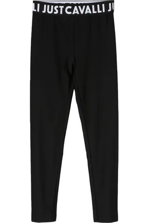 Roberto Cavalli Legging à logo imprimé