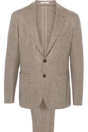 TAGLIATORE Costume chiné en laine vierge