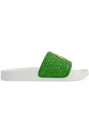 Giuseppe Zanotti Claquettes Brett à paillettes