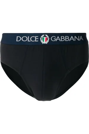 Dolce & Gabbana Slip à logo brodé