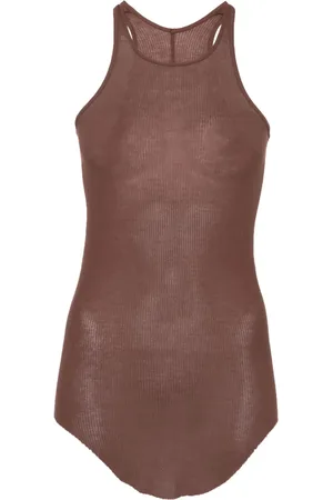 Rick Owens Débardeur en maille fine nervurée