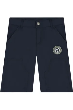 Aigner Short en coton à patch logo