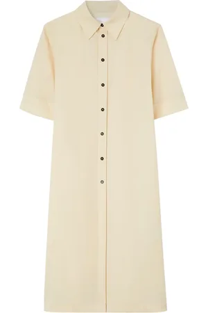 Jil Sander Chemise en gabardine de laine