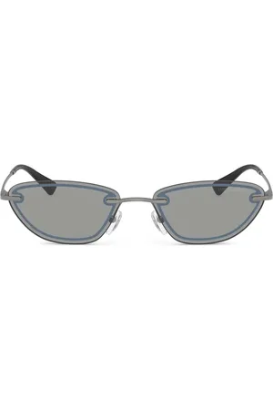 Emporio Armani Lunettes de soleil à monture ovale