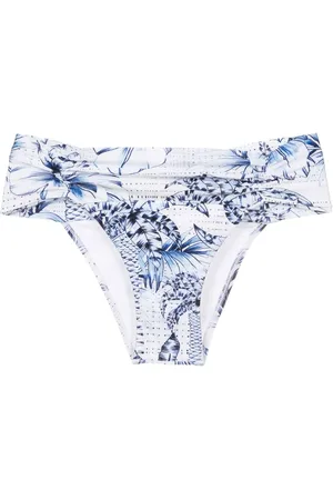 Lygia & Nanny Bas de bikini à imprimé palmier