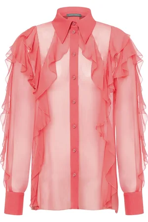 Alberta Ferretti Chemise à volants