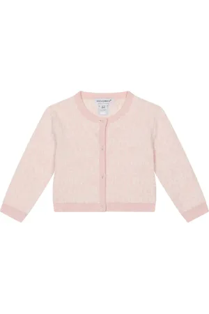 Dolce & Gabbana Cardigan à logo en intarsia