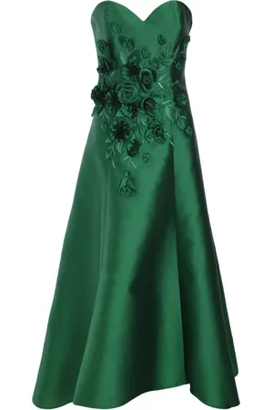 Badgley Mischka Robe longue Gazar High