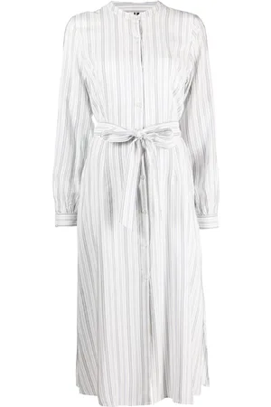 Tommy Hilfiger Robe rayée à taille ceinturée