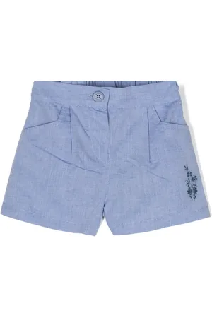 Etro Short à fleurs brodées