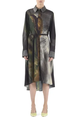 Jason Wu Robe-chemise à taille ceinturée