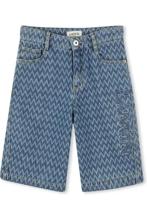 Lanvin Short à logo brodé