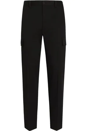 Dolce & Gabbana Pantalon cargo à plaque logo
