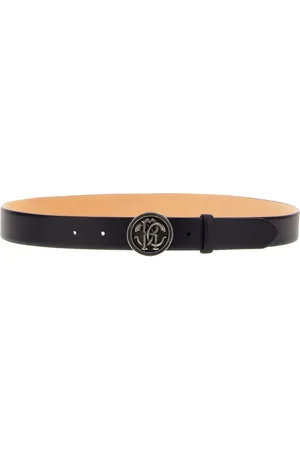 Roberto Cavalli Ceinture en cuir à boucle logo